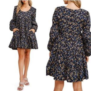 NWT En Saison Mini Floral Dresss